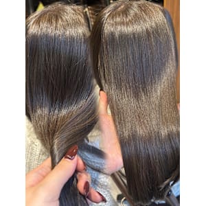 透明感カラー　グレージュ　ブリーチなしWカラー~* - NYNY 梅田茶屋町店【ニューヨークニューヨーク ウメダチャヤマチテン】掲載中