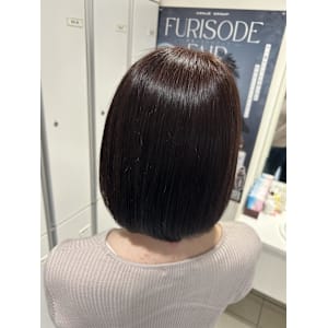 イルミナカラー×赤みブラウン