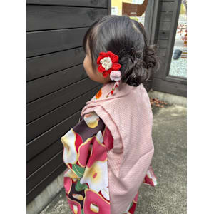 七五三アレンジ - hair lounge ungu【ヘアーラウンジアングゥ】掲載中