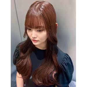 艶ブラウンロング × 透け前髪[髪質改善 レイヤーカット] - 髪質改善 艶髪salon Alushe 錦糸町店【アルーシェ】【カミシツカイゼン ツヤガミ サロン アルーシェ キンシチョウテン】掲載中