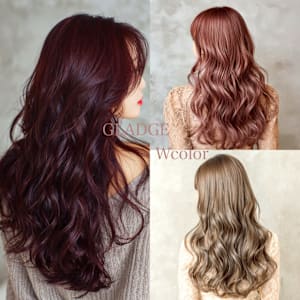 ブリーチなしダブルカラー特集