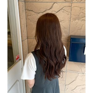 ロング　モカベージュ　韓国巻　レイヤー - hair salon Rich【ヘアサロン リッチ】掲載中