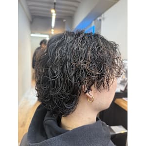 大宮/カット/短髪/毛流れ/センターパート