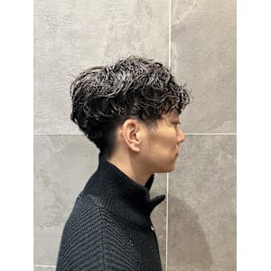 【men's王道パーマ】 - 半個室型美容室 Sourire 荒戸店【ハンコシツガタビヨウシツ スーリール アラトテン】掲載中