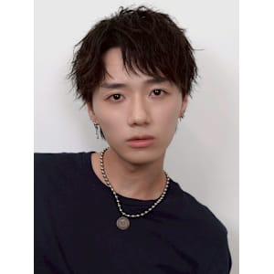 メンズカット×ツイストスパイラルパーマ