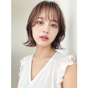 耳かけナチュラル切りっぱなしボブレイヤーp1ミニボブレイヤー - COVER HAIR & SPA bliss【カバーヘア アンド スパ ブリス】浦和/浦和西口店【カバー ヘア アンド スパ ブリス ウラワ ウラワニシグチテン】掲載中
