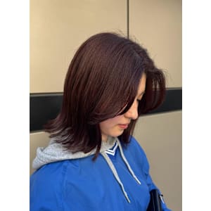 レッドブラウン - 半個室型美容室 Sourire 新宮店【ハンコシツガタビヨウシツ スーリール シングウテン】掲載中