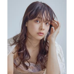 バイオレットブラウン×コスメパーマ