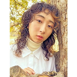 ウルフ/レイヤー/パーマ