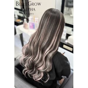 カラー＋エクステ - BELLE GROW ALPHA HAIR&NAIL【ベルグローアルファヘアアンドネイル】掲載中