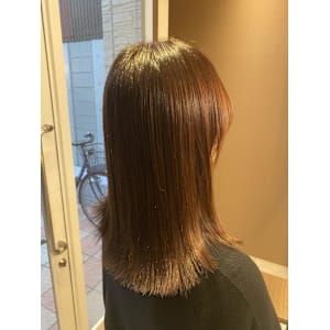 ◎髪質改善縮毛◎切りっぱなし