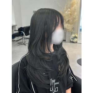 ブリーチなしダブルカラー