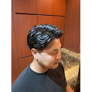 銀座　理容室　毛流れパーマ - ヘアーモードキクチ 銀座店【ヘアーモードキクチ】掲載中