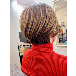 明るい艶感ベージュ（白髪染め） - #ffo6【ブラン】 立川店【ブラン タチカワテン】掲載中