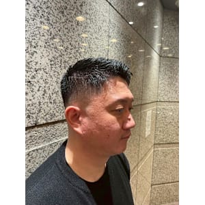銀座　理容室　フェードアップバング - ヘアーモードキクチ 銀座店【ヘアーモードキクチ】掲載中