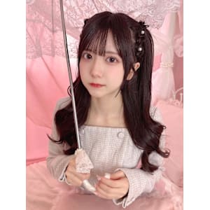 橋本菜々子ちゃん編み上げハーフツイン＊まゆ/小顔/大須 栄