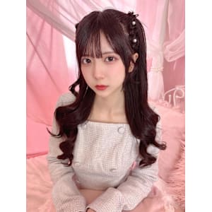 橋本菜々子ちゃん編み上げハーフツイン＊まゆ/小顔/大須 栄