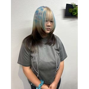 エンドカラー　ケアブリーチ　ブリーチカラー　原宿/表参道