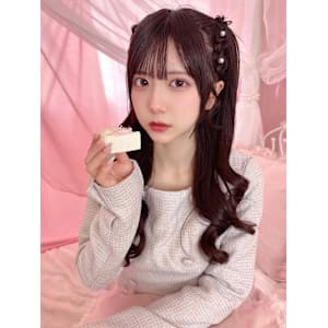 橋本菜々子ちゃん編み上げハーフツイン＊まゆ/小顔/大須 栄