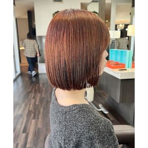 ピンクベージュカラーミニボブ - ENOMOTO 髪質改善・白髪ぼかし【エノモト】【エノモト】掲載中