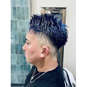 【30代 男性】ロンドンブルーフェード（大宮/バーバー）