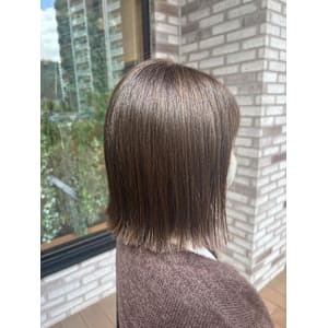 外はねボブ - 半個室 rire hair 千早店【ハンコシツリールヘアーチハヤテン】掲載中