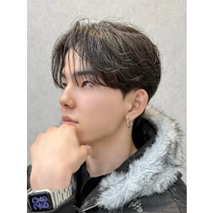 【福岡/天神/メンズカット】シースルーセンターパート