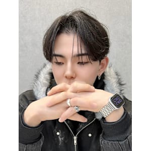 【福岡/天神/メンズカット】シースルーセンターパート