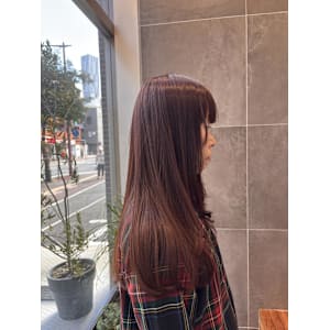 冬のボルドーカラー - 半個室型美容室 Sourire 荒戸店【ハンコシツガタビヨウシツ スーリール アラトテン】掲載中