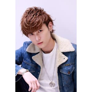 サイドパートグランジスマートマッシュツーブロック - LIPPS hair 心斎橋【リップスヘアー】【リップスヘアー シンサイバシ】掲載中