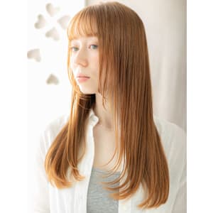 ハイトーンカラー全頭ブリーチ小顔姫カットレイヤー20代30代