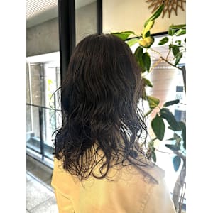 くせ毛/パーマ/ムース仕上げ