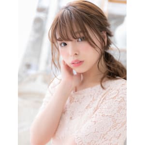 おくれ毛が大人かわいい♪小顔ヘアアレンジ　エアウェーブパーマ - mod's hair【モッズヘア】越谷/越谷西口店【モッズヘア コシガヤ コシガヤニシグチテン】掲載中