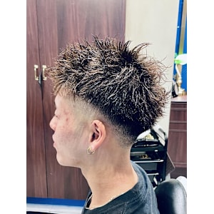 【20代 男性】ロンドンツイスパフェード（大宮/バーバー）