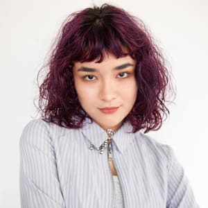 くせ毛　ウェーブボブ　パープルカラー - SILEM Branch of merci【シーレム　ブランチ　オブ　メルシー】掲載中