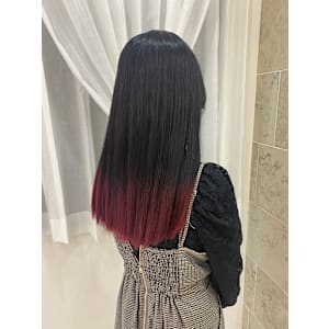 グラデーション×レッド[韓国/上尾]