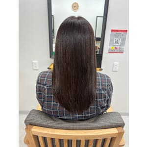 シナジー美髪縮毛＋カット＋髪質改善トリートメント