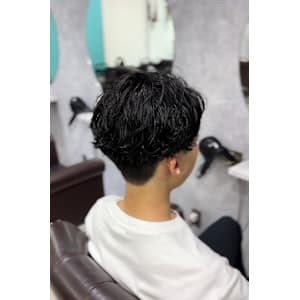 メンズデザインパーマ×無造作パーマ - GLADGE池袋/ダブルカラー/ブリーチ【グラッジイケブクロダブルカラーブリーチ】掲載中