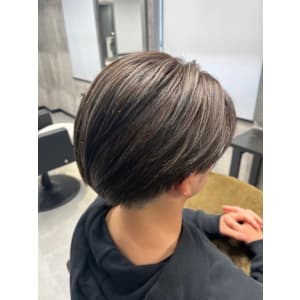 ☆メンズブリーチデザイン×エアータッチハイライト