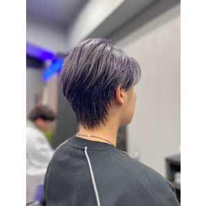 ☆メンズブリーチカラー×透け感抜群ディープラベンダー