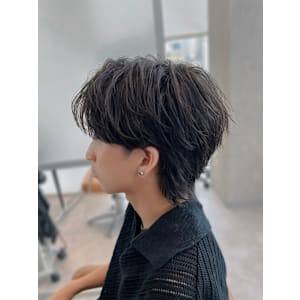 【福岡/天神/メンズカット】センターパートウルフ - Men’s salon Zina 天神 ［メンズカット/眉毛/韓国/パーマ］【メンズサロンジーナ】【メンズサロン　ジーナ　テンジン　メンズカット　マユゲ　カンコク　パーマ　メンズサロン　ジーナ】掲載中