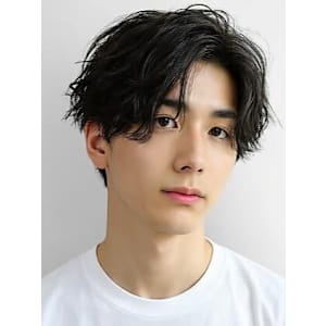 【feliceMICHI 別曽 遥也】アップバング 黒髪