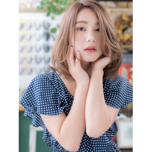 外国人風くすみベージュ切りっぱなしボブディ　リタッチカラー - COVER HAIR bliss【カバーヘア ブリス】大宮/大宮西口店【カバー ヘア ブリス オオミヤ オオミヤニシグチテン】掲載中