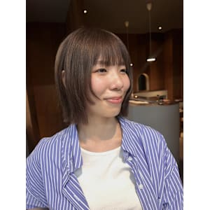 ぱつっとサイドバング まろカラー - duft.【ドゥフト】掲載中