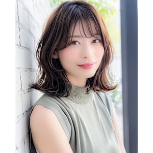 ふんわり感のミディアムレイヤー