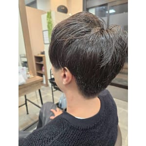 メンズカット/パーマ/グレイカラー/鎌取駅/韓国風/白髪染め