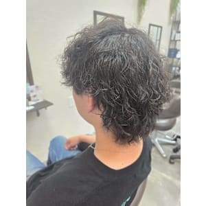 メンズカット/パーマ/グレイカラー/鎌取駅/韓国風/白髪染め