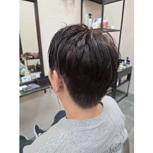 メンズカット/パーマ/グレイカラー/鎌取駅/韓国風/白髪染め