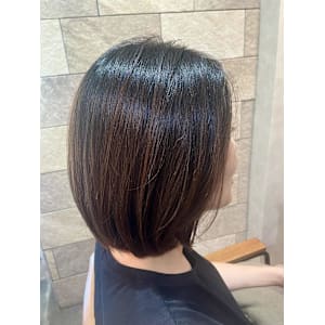 伸ばしかけボブスタイル