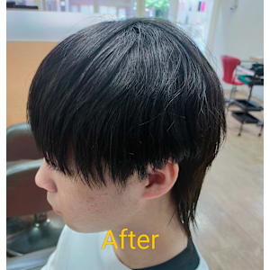 メンズ【ナチュラルストレート】 - HAIR MAKE SANCTUARY【ヘアメイクサンクチュアリ】掲載中